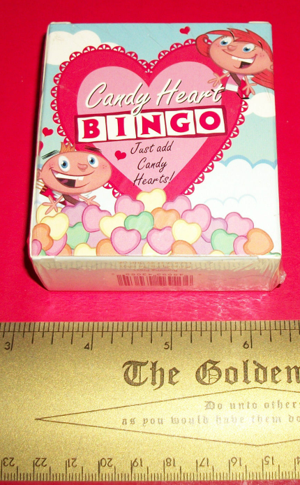 Toy Holiday Party Game Candy Heart Bingo Mini Valentines Day Miniature B... - $4.74