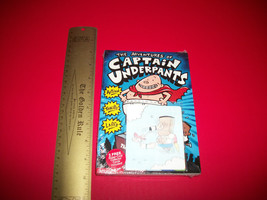 Scholastic Fiction Book Set Captain Underpants 4-Pc Paperback Storybook Cards - £14.93 GBP