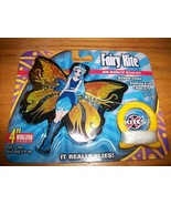 Toy Gift Fairy Kite Mini Microlite Mylar SkyTails Yellow Wing Pixie Blue... - $123.50 MXN