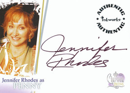 Charmed Destiny A-3 Jennifer Rhodes Autograph Card - £15.75 GBP