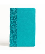 NASB Large Print Personal Size Reference Bible, Teal LeatherTouch, Red L... - $54.82 CAD