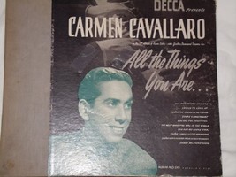 Carmen Cavallaro ~ All The Things You Are 78 Album [Vinyl] - $12.86