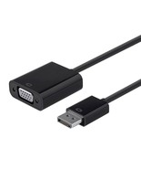 DisplayPort dp 1.2a male  to VGA female Active Adapter Cable 6&quot; MONOPRIC... - $32.11