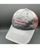 Universal Studios Pink &amp; Gray Baseball Cap Adjustable Adult One Size - $242.63 MXN