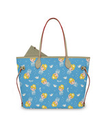 Kawaii Princess Cute Cinderella Toss Women&#39;s Leather Tote with Coin Purse - £30.68 GBP