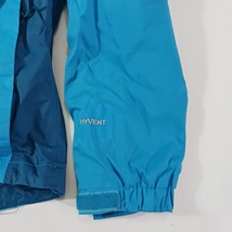 The North Face Stinson ABUK Women’s Turquoise Hyvent Rain Hooded Jacket Sz Small image 8