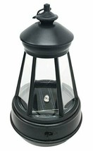 Ebros Set of 2 Plastic Solar Hanging LED Lantern 5.5 Inches High - £15.02 GBP