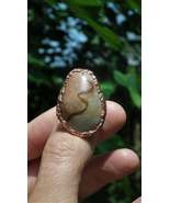Electroformed  copper Polychrome jasper Ring - €38,49 EUR