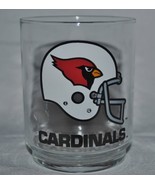 Vintage 10 Ounce Cardinals Football Glass Whisky Tumbler - £14.83 GBP
