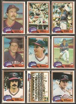 1981 Topps Cleveland Indians Team Lot 27 Diff Charboneau Hargrove Harrah Thornto - £4.19 GBP