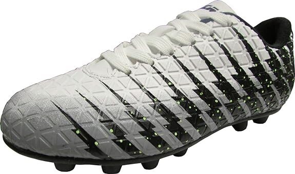 Vizari Bolt FG Soccer Shoes for Kids Black, Junior-4 , VZSE93370J-4 - $15.90