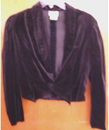 Jessica's Gunnies Black Velvet Jacket & Long Skirt by Jessic - $90.00