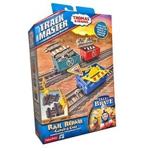Fisher Price Thomas and Friends Trackmaster - Rail Repair Cargo &amp; Cars - £22.79 GBP