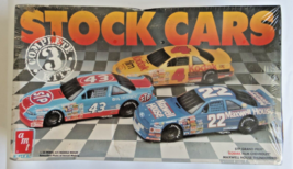 Vintage 1992 AMT NASCAR STOCK CAR 1:25 Scale 3 Car Model Kit Sealed Box ... - $49.49