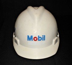 Vintage Original Mobil Oil Gas MSA Certified Size Medium Hard Hat - £23.53 GBP