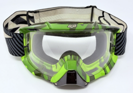 Fox Racing Airspace Youth Green Camo Goggles Glasses Airspc Clear Lens - $29.99