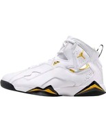 Jordan True Flight White Yellow Ochre Men&#39;s Size 8 - £71.82 GBP