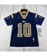 Vintage St. Loius Rams Marc Bulger #10 Small Reebok Jersey Shirt Youth New - $548.16 MXN