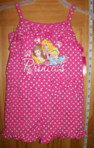 Disney Princess Baby Clothes 24M Princesses Infant Halter Shorts Pink Romper New - £11.19 GBP