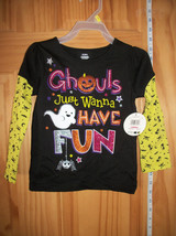 Fashion Holiday Baby Clothes 3T Toddler Halloween Tee Shirt Top Sparkle ... - £7.58 GBP