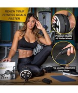 New Vixa AB Wheel Roller Core Workout - Jump Rope - Abdominal Exercise E... - $27.71