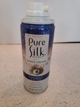 Pure Silk Shave Cream for Women Coconut and Oat Flour - $13.81