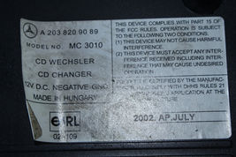 2003-2006 MERCEDES S500 CD CHANGER K4081 image 3