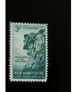 1955 3c Old Man of the Mountains, New Hampshire Scott 1068 Mint F/VF NH - $0.99