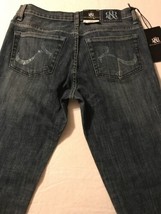 Rock &amp; Republic Women&#39;s Jeans Kasandra Bootcut Distressed Size 8 X 32 NWT $88 - £30.53 GBP
