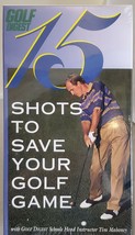 Golf Digest 15 Shots to Save Your Golf Game [VHS] New and Sealed - £2.22 GBP