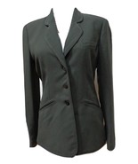 NWT - $179.00 - ANNE KLEIN Olive Polyester/Acetate Blend 3 Button Jacket... - £23.59 GBP