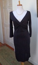 EUC - Stunning ANN TAYLOR Black Rayon/Polyester *Little Black* Dress - Size 0 - £22.48 GBP