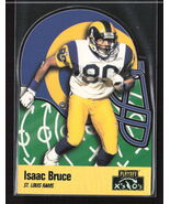 1996 Playoff Prime #145 Isaac Bruce X's and O's - $2.85