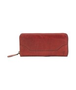 new Frye Melissa Zip Leather Wallet in Dark Red/NWFREESHIP - €101,31 EUR
