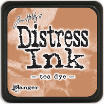 Ranger Tim Holtz Distress Mini Ink Pad Tea Dye - £13.60 GBP