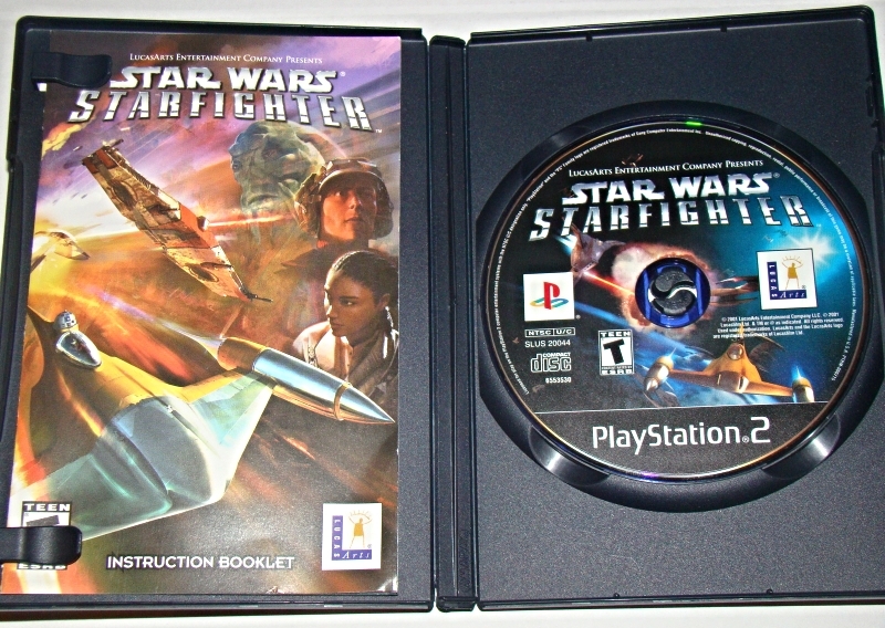 Playstation 2 - STAR WARS STAR FIGHTER (Complete with Instructions