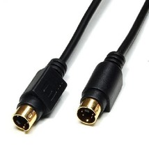 25 Ft S Video Svideo Male Gold Plated Cable Wire Cord - $7.76
