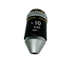 Nikon E 10X/0.25 Achromat Microscope Objective Lens Alphaphot Labophot 160mm - $20.32