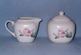 Pfaltzgraff Cape May Creamer and Sugar Bowl Set - £11.95 GBP