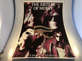 Sisters of Mercy 1990 Vision Things Rare Original Promo Poster 33&quot; x 24&quot; - £58.07 GBP