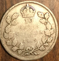 1919 Canada Silver 10 Cents Coin - £3.62 GBP