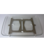 15 3/4" X 12" DE63-00579A Kenmore Elite Microwave Glass W/EZ ROLLER #DE6... - $195.99