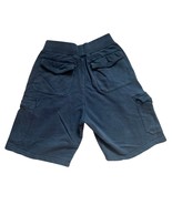 Nike Faded Black Dark Gray Cargo Pockets Basketball Shorts size S Drawst... - $19.24