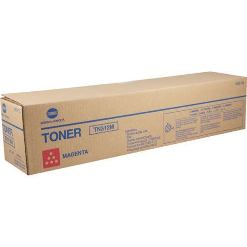 Konica-Minolta TN312M Magenta Laser Cartridge [Electronics] - $49.49
