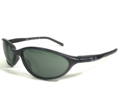 Ray-Ban Sunglasses CUTTERS W3125 Matte Black Oval Wrap Frames with Green Lenses - £147.00 GBP