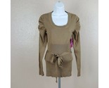 Derek Heart Women&#39;s Sweater Size M Brown TZ21 - $10.88