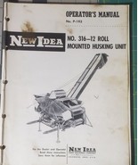 New Idea Operators Manual for Model 316 Mounted Husking Unit - £16.21 GBP