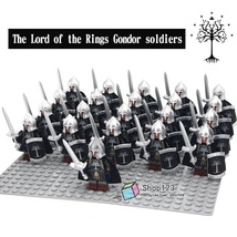 Ew legoings lord of the rings gondor soldiers legoings figures army troops with weapons thumb200