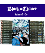 Black Clover English Manga Full Set Volume 1-36 by Yuki Tabata DHL EXPED... - $227.60