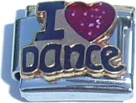 I Love Dance Italian Charm - £7.08 GBP